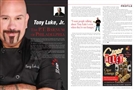Tony Luke Jr featured in Jersey Man magazine