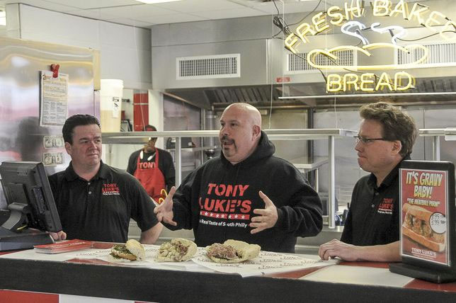 Tony Luke cheesesteaks franchise