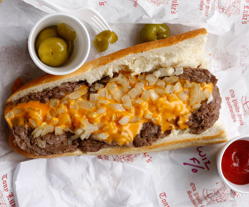 making philly cheesesteaks at home