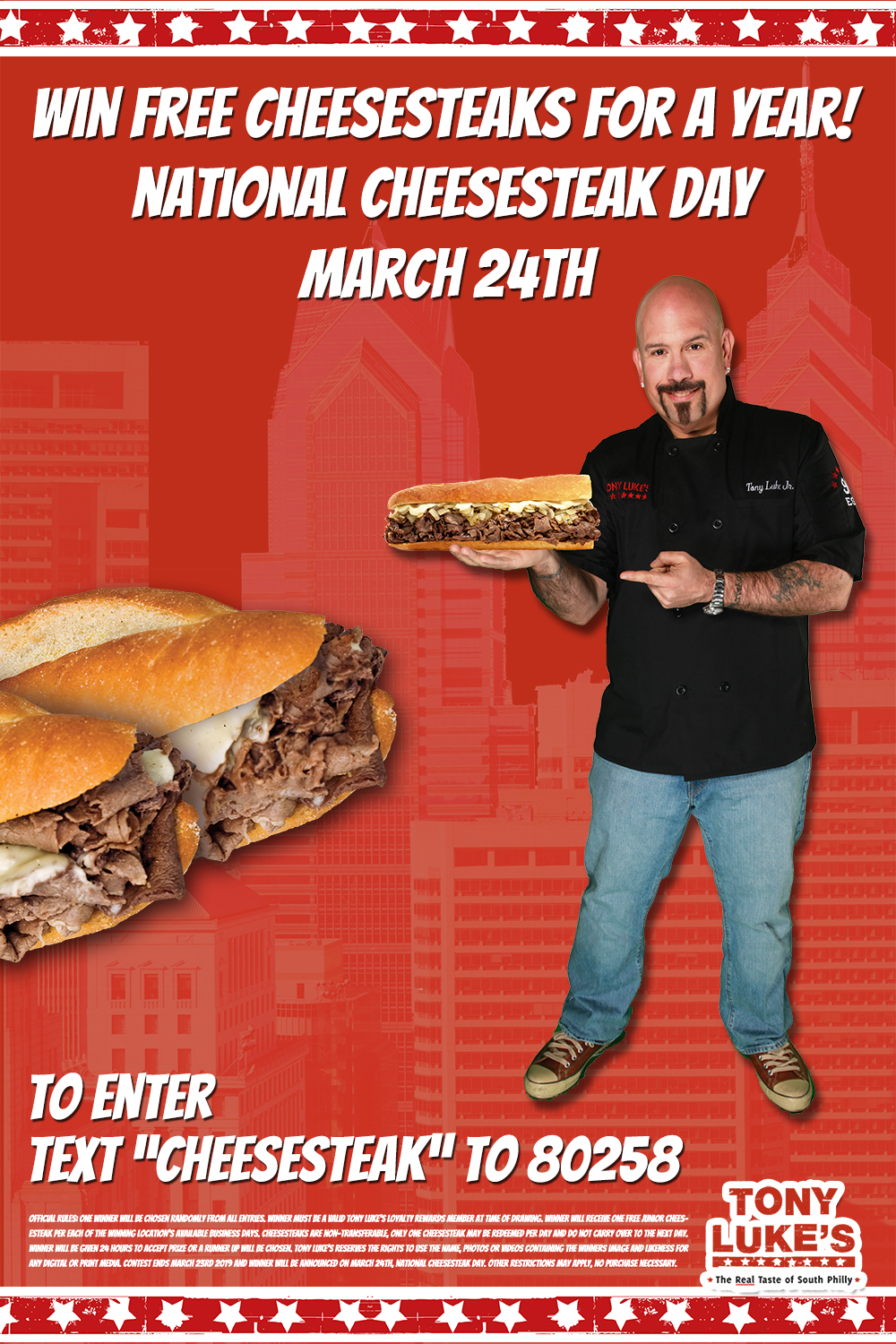 National Cheesesteak Day Contest